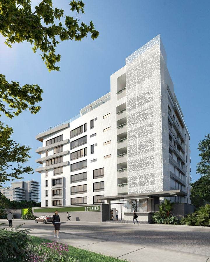 Botaniko — render acceso y fachada
